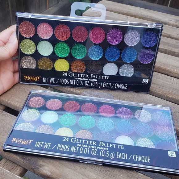 NWT Spirit Halloween 24 GLITTER PALETTE makeup - Picture 5 of 10